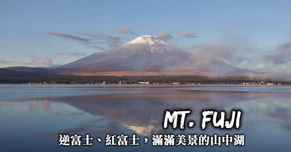 【山中湖景點】逆富士、鑽石富士、花之都公園與富士山四季風光