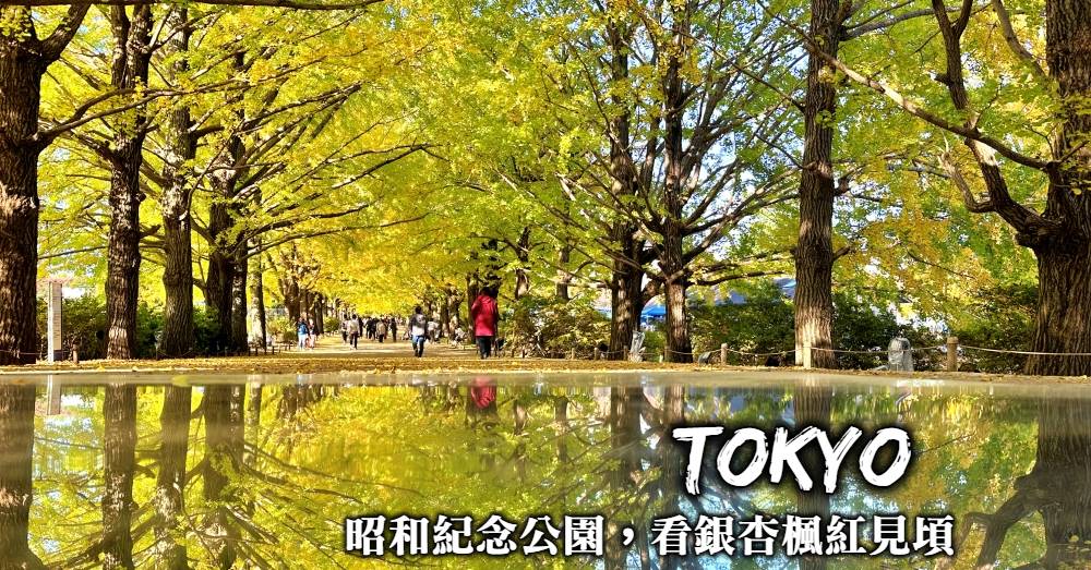 【東京賞楓】昭和紀念公園：騎自行車看東京近郊最美的銀杏大道